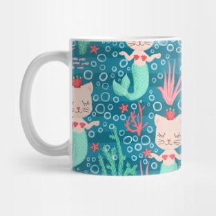 Mermaid Cats Mug